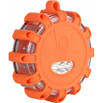 Maják Výstražná LED blikající lampa Maják Diskový s Magnet