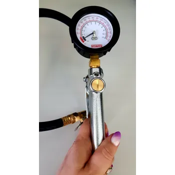 Příslušenství ke kompresoru HUŠTIČ PNEUMATIK S MANOMETREM 11 BAR PROFI, ROBUSTNÍ, KE KOMPRESORU