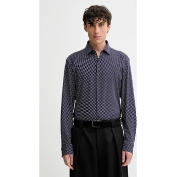 Pánská košile Košile HUGO Kenno 50550524 námořnická modř 59X, vel. 45