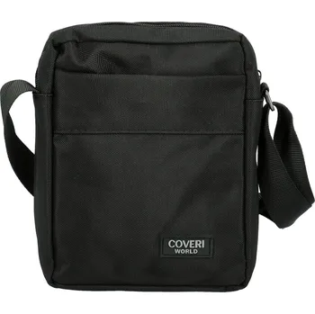 Pánská crossbody taška černá - Coveri Remig černá