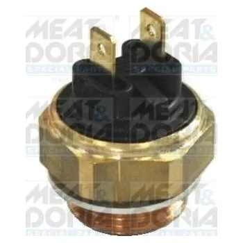 Ventilátor topení a klimatizace Teplotní spínač, větrák chladiče MEAT & DORIA 82643