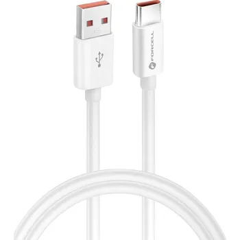 FORCELL F-ENERGY C336 kabel USB A na typ C QC4.0 3A 60W 1 m bílý
