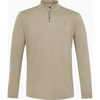 Pánská mikina Pánská mikina Protest Rewill 1/4 Zip Active bamboo beige