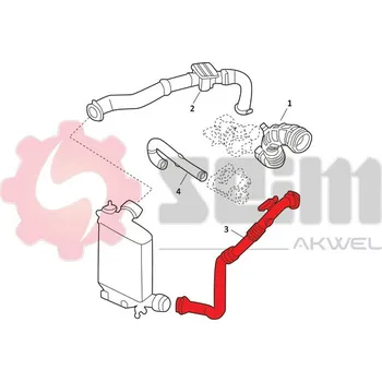 SEIM Hadička plnicího vzduchu 981910