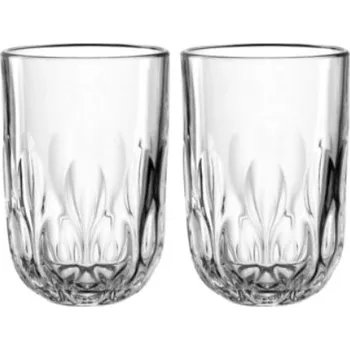 Leonardo Sklenice na Latte Macchiato GOCCE 380 ml – 3. varianta, sada 2 ks