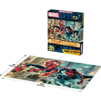 Puzzle PRIME 3D PUZZLE - Marvel Spider-Man 300 dílků