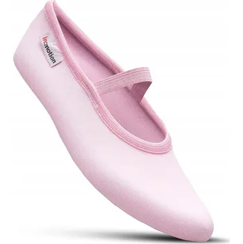 Dámské baleríny Baletky na trampolínu, rytmiku, gymnastiku, moderní tanec SYDNEY RŮŽOVÉ 33