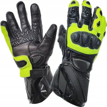 Moto rukavice Motocyklové rukavice Adrenaline Lynx Sport vel. XL černo-žluté