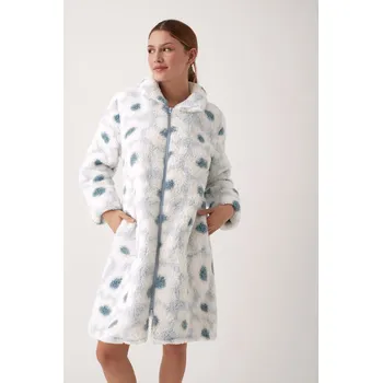 Dámský župan Dámský župan Promise 574 modrý Barva: světle modrá, Velikost: 2XL