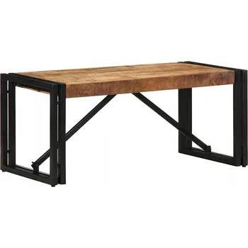 Konferenční stolek Konferenční stolek VidaXL obdélníkový 80 x 40 x 35 cm, odstíny hnědé