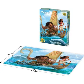 Puzzle PRIME 3D PUZZLE - Moana 300 dílků