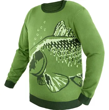 Pánský svetr Delphin Pletený Svetr s Kaprem Carp Velikost: XXXL