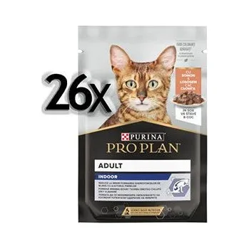 Krmivo pro kočku ProPlan Catkaps. Housecat losos 26x85g