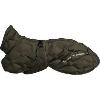 Obleček pro psa Back on Track - BAY Zimní bunda khaki, nízký ocas Velikost: 45