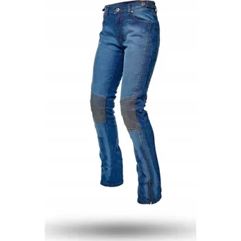 Moto bunda Dámské motocyklové džíny Adrenaline Rock Lady PPE modré, velikost L