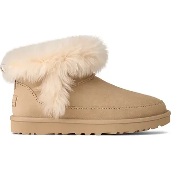 Dámská zimní obuv Semišové sněhule UGG Classic Ultra Mini Chalet béžová barva, 1173832.SNDCS 08X, EUR 37
