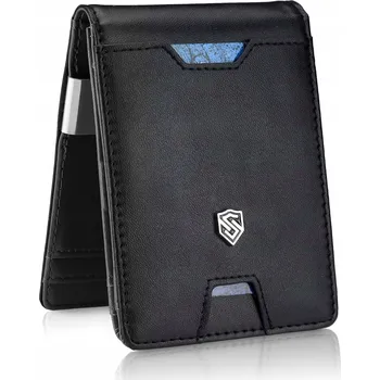 Peněženka Stevens peněženka z pravé kůže černá - unisex