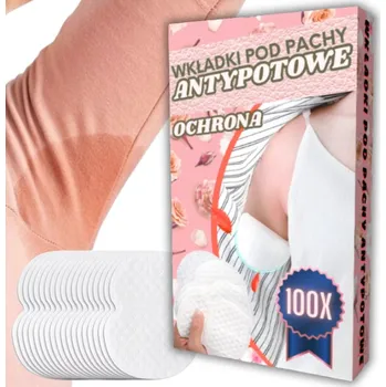 Příslušenství pro čtečku elektronické knihy Wkładki Antypotowe Przeciwpotowe Wkładki Do Podpaží Ochrana Bílá