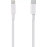 OBAL:ME Fast Charge USB-C/Lightning Kabel 1m White