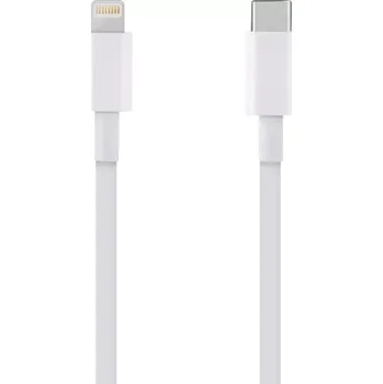 GPS OBAL:ME Fast Charge USB-C/Lightning Kabel 1m White
