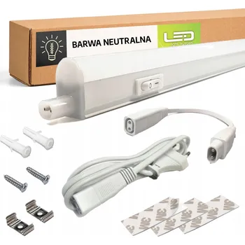 Nástěnné svítidlo LED lišta Podlinkové Svítidlo Nábytkové Světlo 87cm IP20 10W 4000K Bílá Kobi