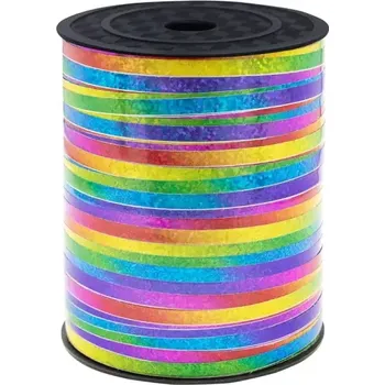 Stuha Stuha 5mm x 225m holografická duhová