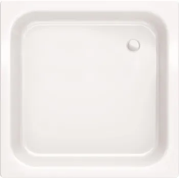 Sprchová vanička ROCA SACHA OCELOVÁ SPRCHOVÁ VANIČKA 80x80 bílá