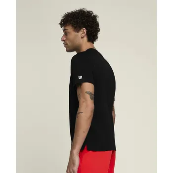 Pánské tričko Pánské tričko Wilson M Team Graphic Tee Black L