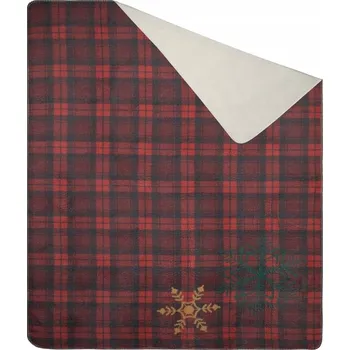 deka Deka Eurofirany akryl 220 cm x 200 cm červená