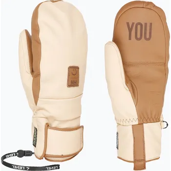 Snowboardové rukavice Level Rover Mitt beige