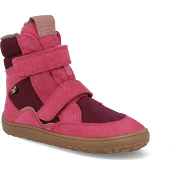 Dívčí zimní obuv Barefoot dětské zimní boty Froddo - Winter Tex fuchsiové Velikost: 33