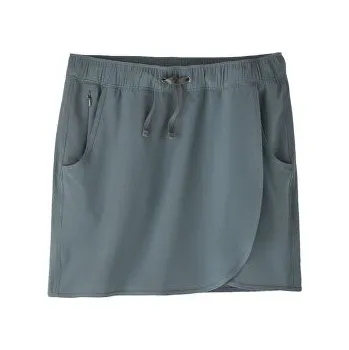 Dámská sukně Patagonia Fleetwith Skort Women Plume Grey modrá L