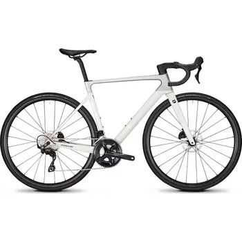 Jízdní kolo Focus Izalco MAX 8.7 DI silniční kolo Silver Glossy/White Metallic Glossy vel. XXS