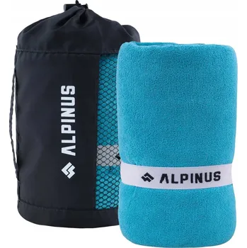 Ručník Rychleschnoucí ručník Alpinus Egremni 75x150 cm modrý, lehký, s obal