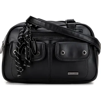 Kabelka Kabelka přes rameno s umělou kůží a kapsami | WITTCHEN | 101-4Y-407-1