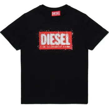 Dámské tričko DIESEL TADJUSTQ10 TRIČKO K900 Velikost: 14Y (S)