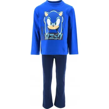 Chlapecké pyžamo Bavlněné pyžamo pro chlapce Sonic the Hedgehog vel. 98 cm