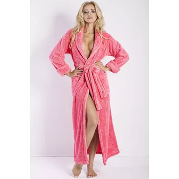 Dámský župan Dkaren Eliza long barva: coral L