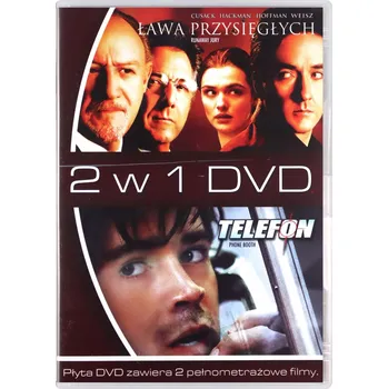 DVD film 2 w 1 Ława Przysięgłych / Telefon DVD