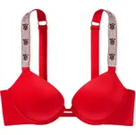 Podprsenka Victoria's Secret push-up zirkony s červeným logem 70C (32C)