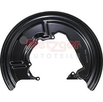 Brzdový kotouč Ochranný plech proti rozstřikování, brzdový kotouč METZGER 6115655