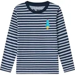 Dětské tričko WOLF S2531B šedo/tm.modré vel.110