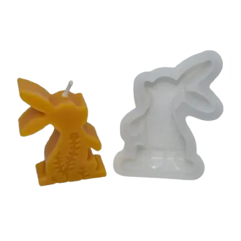 Výroba svíčky Forma na svíčky - Rabbit (Forma silikonová na svíčky 85x65mm)
