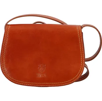 Kabelka Dámská kožená crossbody koňaková - Delami Belinda koňak