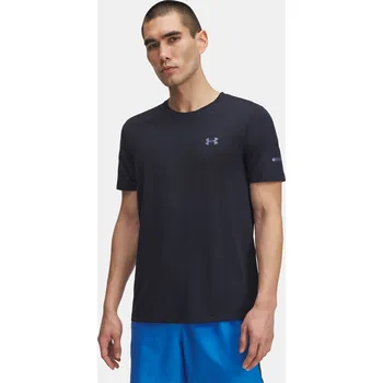 Pánské tričko Pánské tričko Under Armour UA SEAMLESS STRIDE SS-BLU - Pánské Under Armour černá | světle modrá 3443660