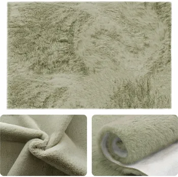 Koberec Koberec 40x60 Měkký Plyšový Chlupatý do Ložnice Koupelny Rabbit 109