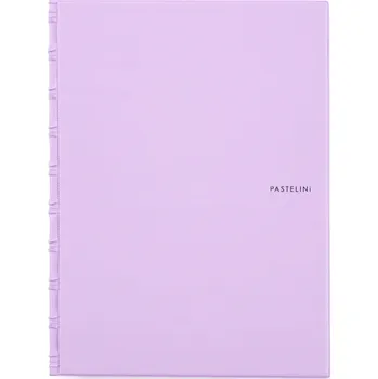 Sloha A4 SPORO boční kapsa PASTELINI fialová