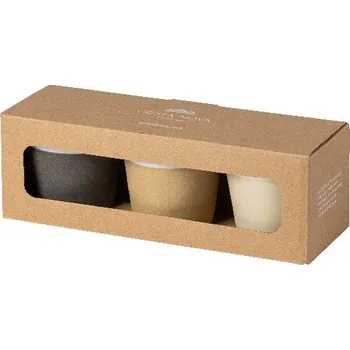 Šálek na espresso 0,2L, box 3ks, GRESPRESSO NATURE, Multicolor|Costa Nova