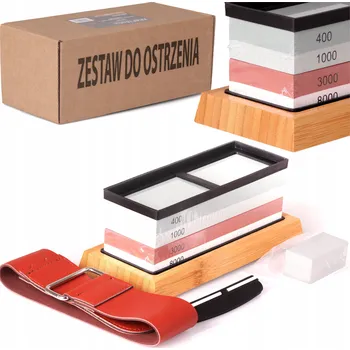 Brousek nožů keramický Kraft&Dele s kameny 400/1000 a 3000/8000