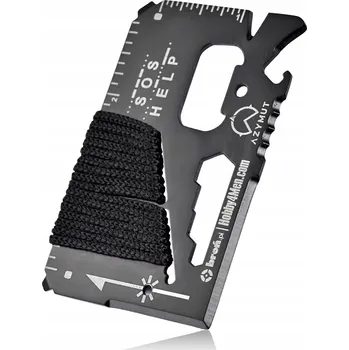 Multifunkční nůž Multitool AZYMUT TOOL CARD Karta Přežití Multifunkční 13v1